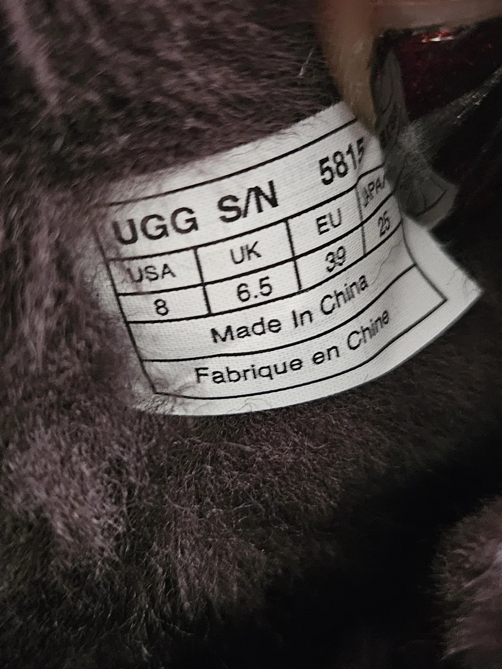 UGG Tall Suede Boots in Dark Brown
